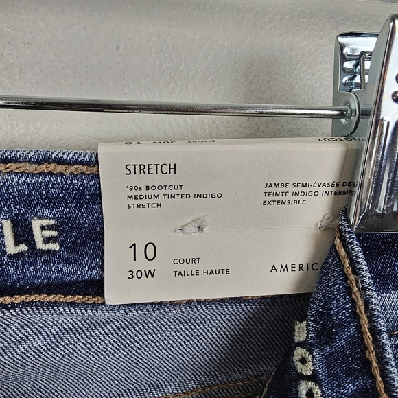 American Eagle '90s Bootcut Jeans NWT 10 Short - Picture 4 of 13